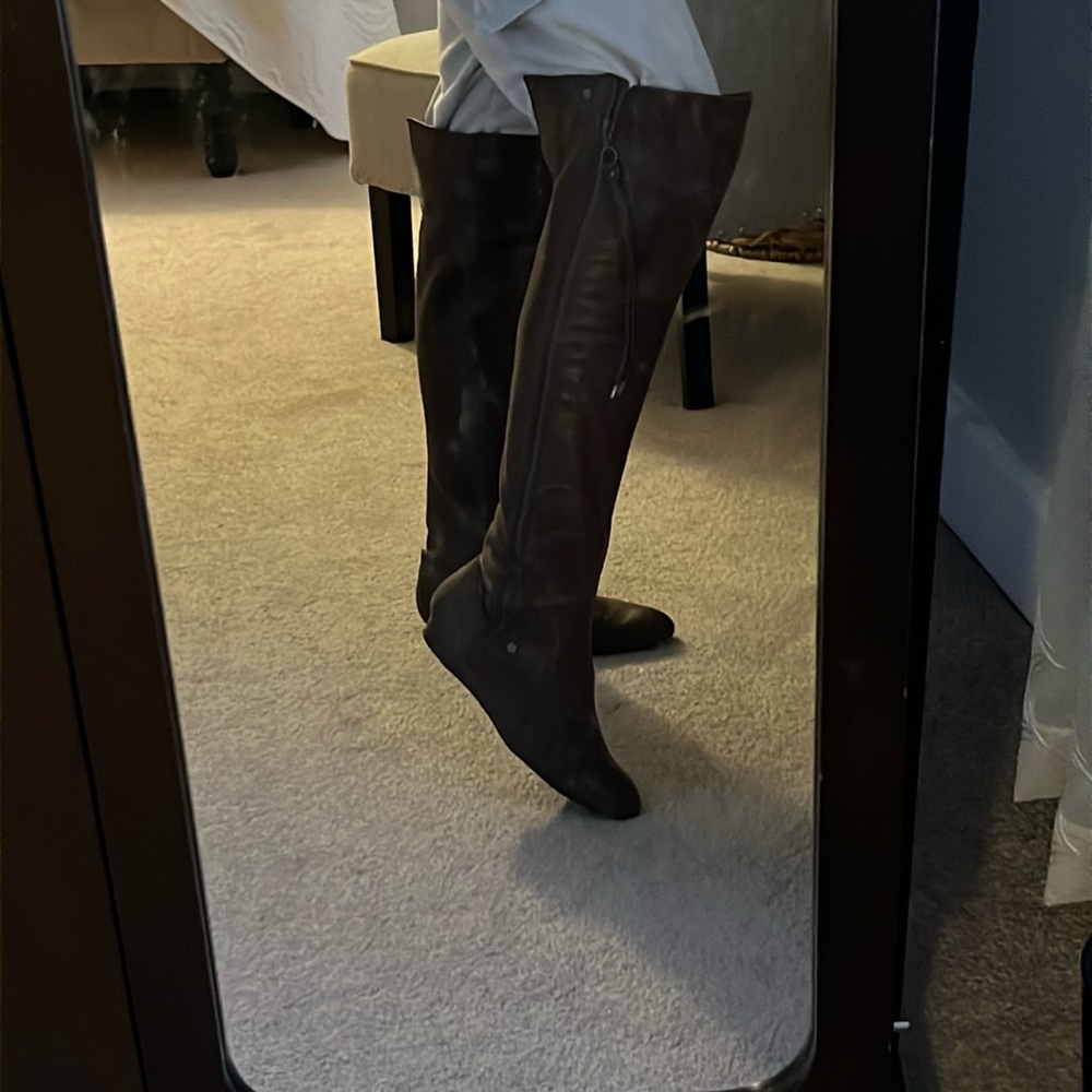 Jessica Simpson over the knee boots